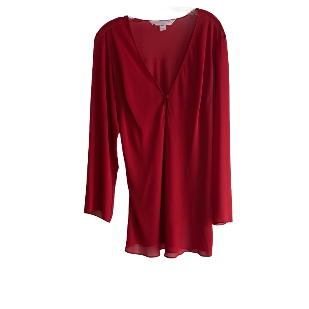 VICTORIA's SECRET Nightie / Robe Set in Cienna (Rust) Size Medium -- SEXY!!! - Picture 6 of 13